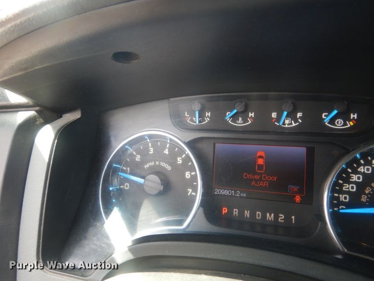 image for item DJ1296 2013 Ford F150  SuperCab pickup truck