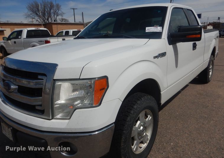 image for item DJ1296 2013 Ford F150  SuperCab pickup truck