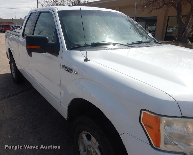 image for item DJ1296 2013 Ford F150  SuperCab pickup truck