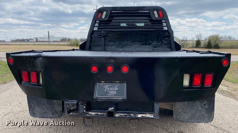 image for item DM4025 2011 Dodge Ram 5500HD  Crew Cab flatbed truck