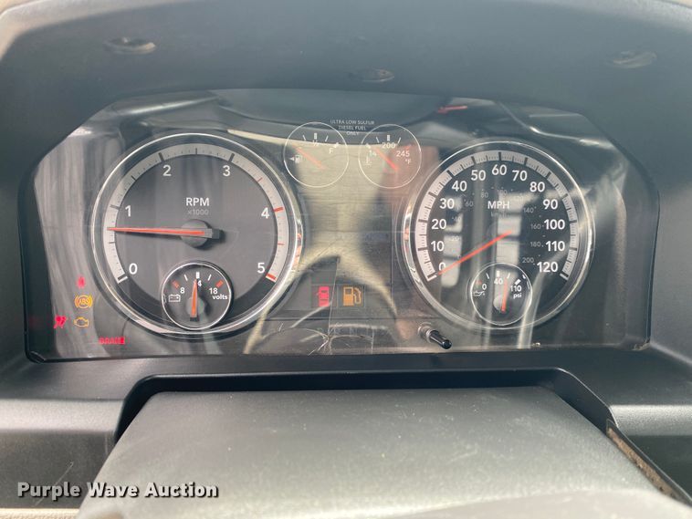 image for item DM4025 2011 Dodge Ram 5500HD  Crew Cab flatbed truck