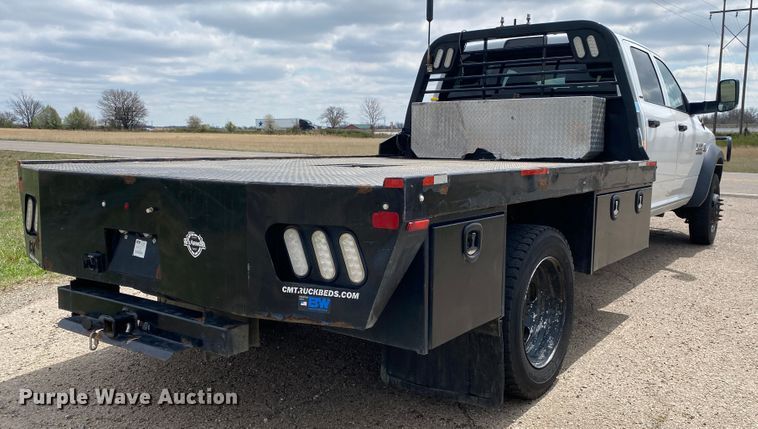 image for item DM4026 2018 Dodge Ram 4500HD  flatbed truck