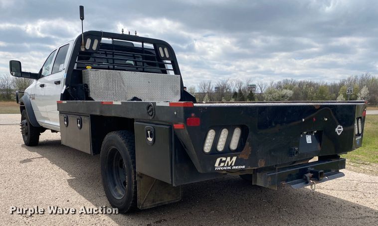 image for item DM4026 2018 Dodge Ram 4500HD  flatbed truck