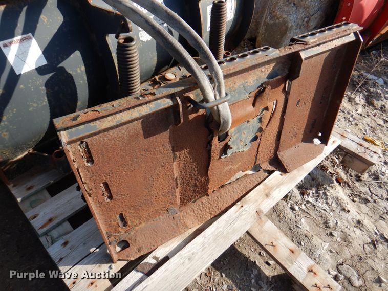 image for item DM6009 Bobcat 48" W skid steer snow plow