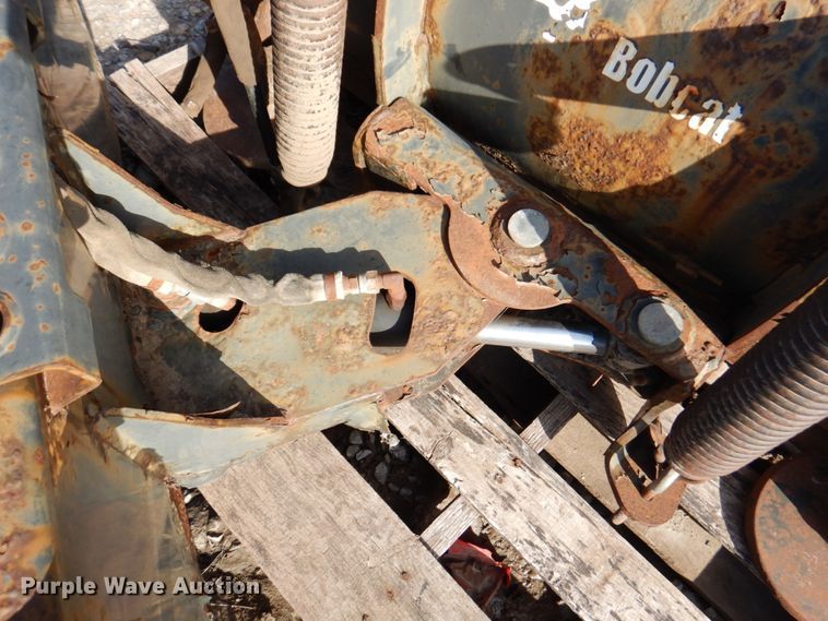 image for item DM6010 Bobcat 48" W skid steer snow plow