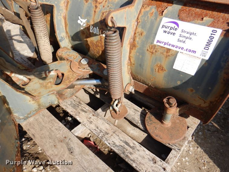 image for item DM6010 Bobcat 48" W skid steer snow plow