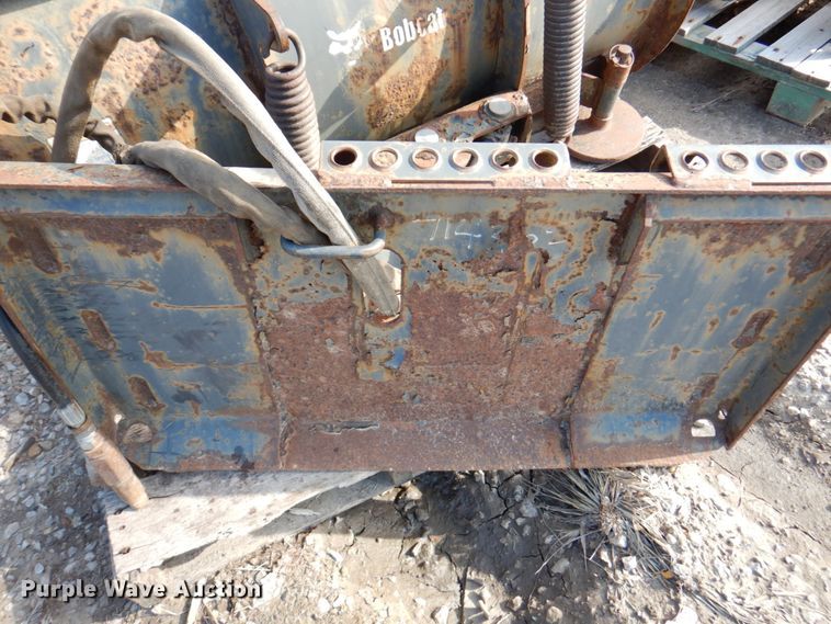 image for item DM6010 Bobcat 48" W skid steer snow plow