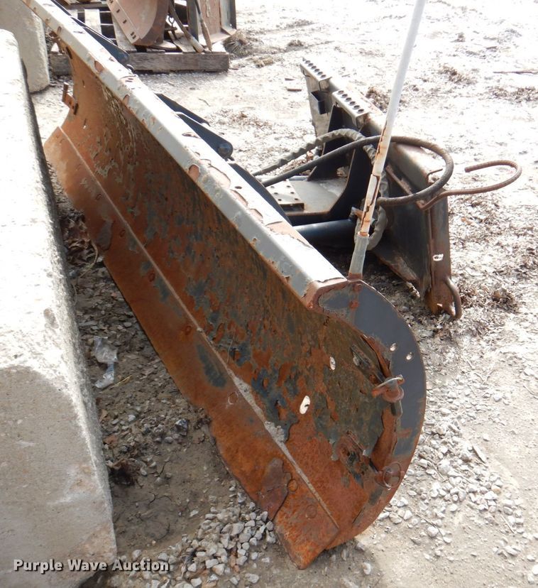 image for item DM6016 96" W skid steer snow plow