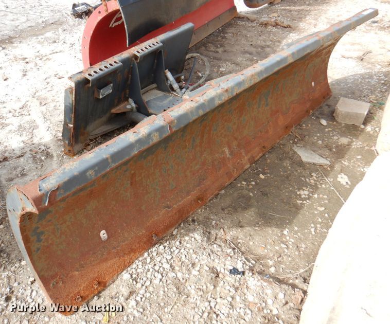 image for item DM6017 Bobcat 96" W skid steer snow plow
