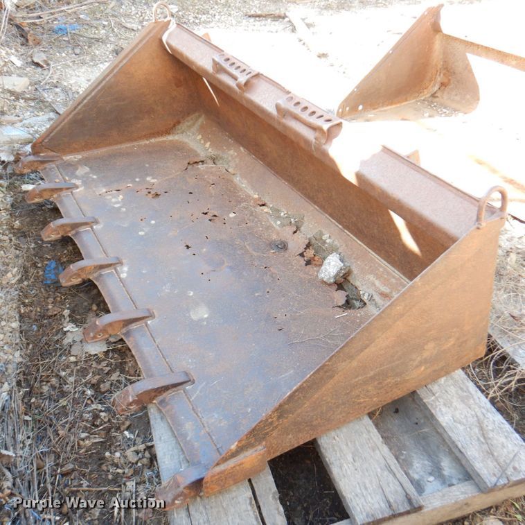 image for item DM6020 (2) Bobcat skid steer buckets