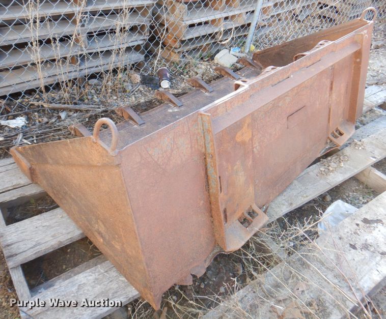 image for item DM6020 (2) Bobcat skid steer buckets