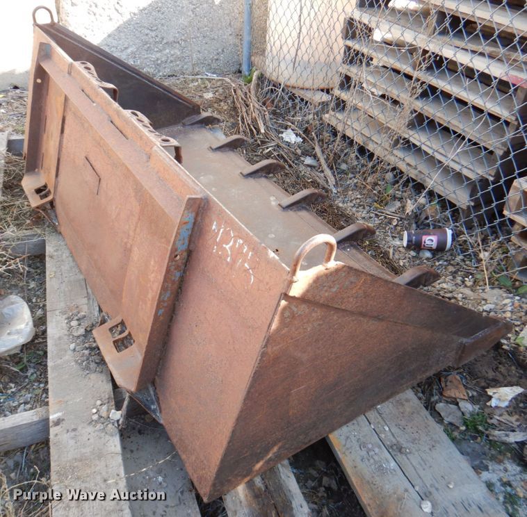 image for item DM6020 (2) Bobcat skid steer buckets