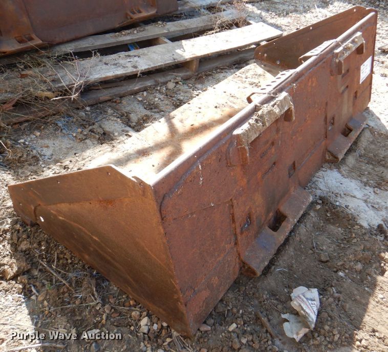 image for item DM6020 (2) Bobcat skid steer buckets