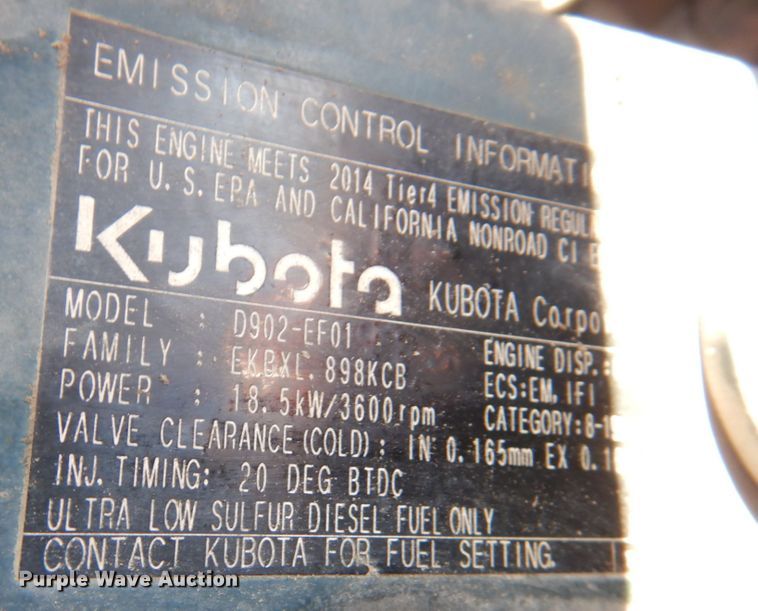 image for item DM6023 2014 Bobcat MT55  compact utility loader