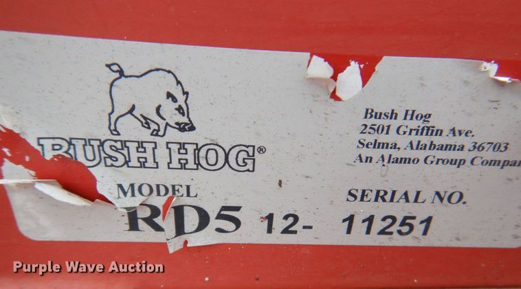 image for item DM6086 Bush Hog RD5  rotary mower