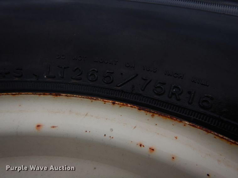 image for item DM7262 (4) LT265/75R16 tires and wheels