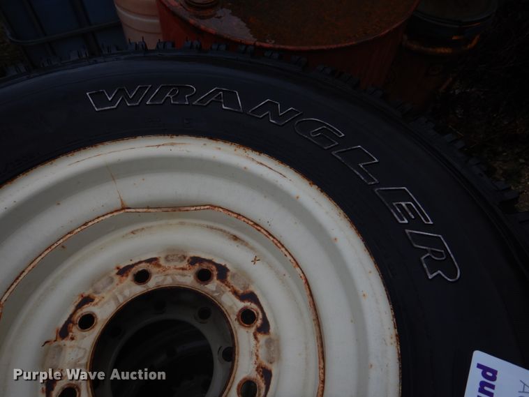 image for item DM7262 (4) LT265/75R16 tires and wheels