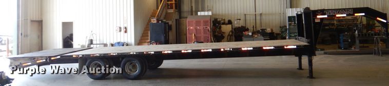 image for item DN7295 2014 Titan  equipment trailer
