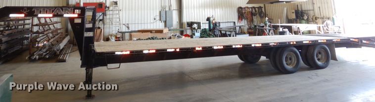 image for item DN7295 2014 Titan  equipment trailer