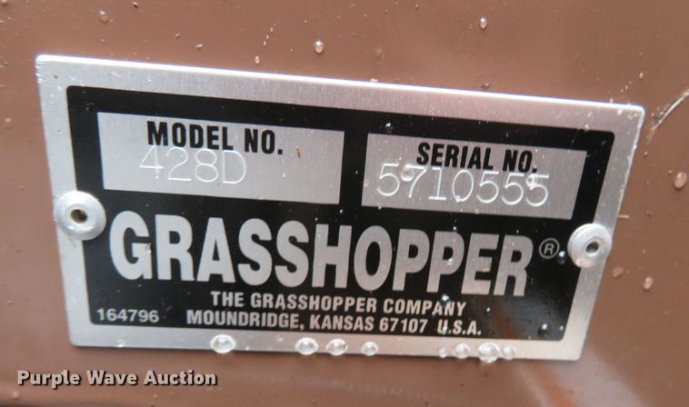 image for item DN7944 Grasshopper 428D  ZTR lawn mower