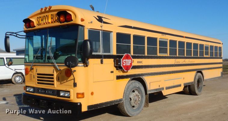 image for item DP5414 2002 Blue Bird All American  school bus