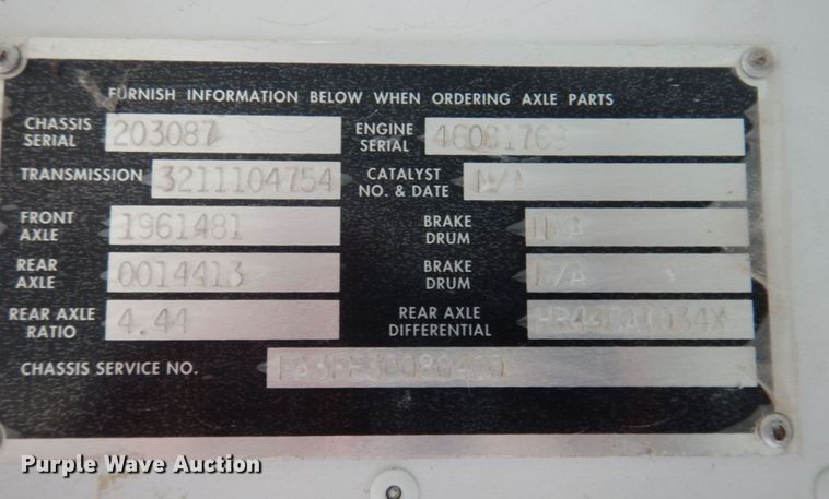 image for item DP5414 2002 Blue Bird All American  school bus