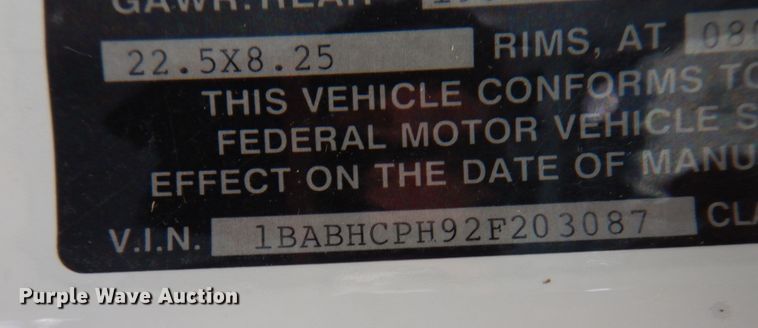 image for item DP5414 2002 Blue Bird All American  school bus