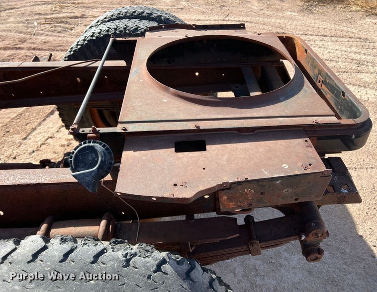 image for item EX9644 1969 International 1600  winch truck