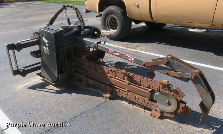 image for item FB9784 Bradco 89474  skid steer trencher