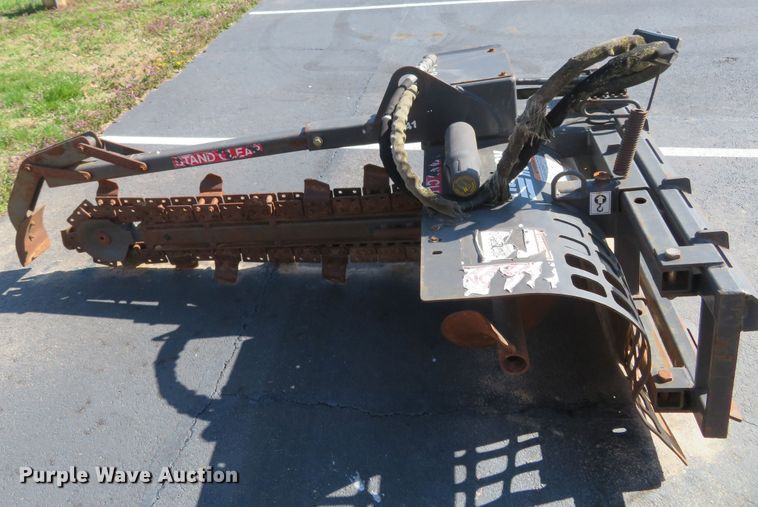 image for item FB9784 Bradco 89474  skid steer trencher