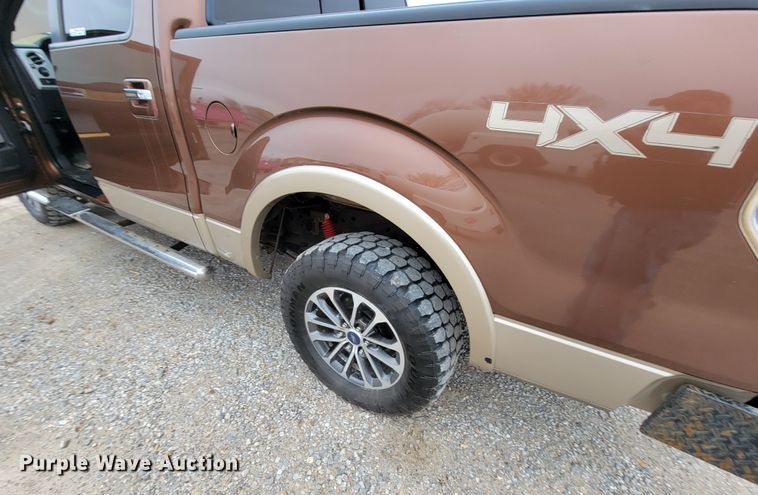 image for item HF9319 2011 Ford F150  SuperCrew pickup truck