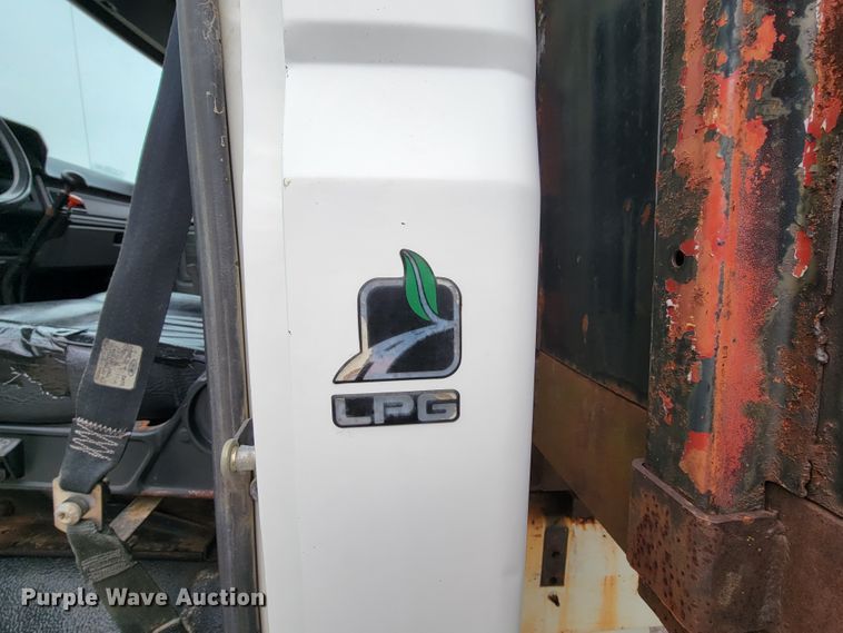 image for item HF9320 1995 Ford F700  dump flatbed truck