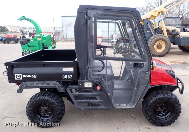 image for item HR9805 2015 Cushman 1600XD  utility vehicle
