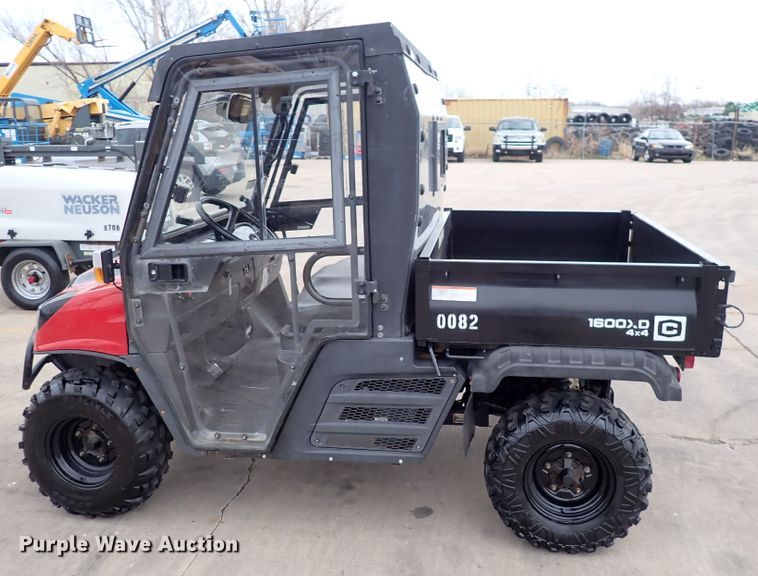 image for item HR9805 2015 Cushman 1600XD  utility vehicle