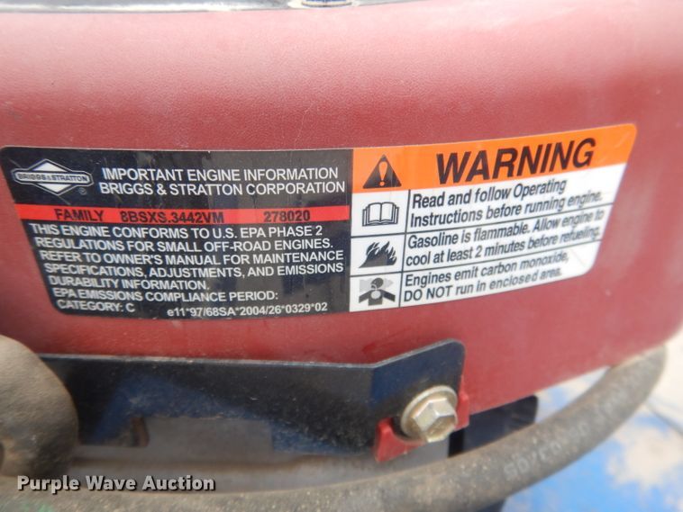 image for item HU9394 2007 Vestil  all terrain pallet jack