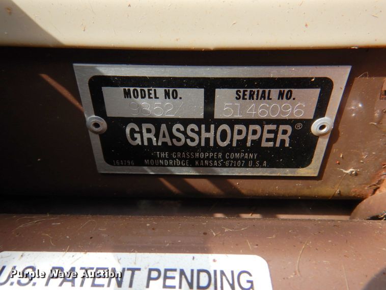 image for item IH9237 Grasshopper 725G2  ZTR lawn mower