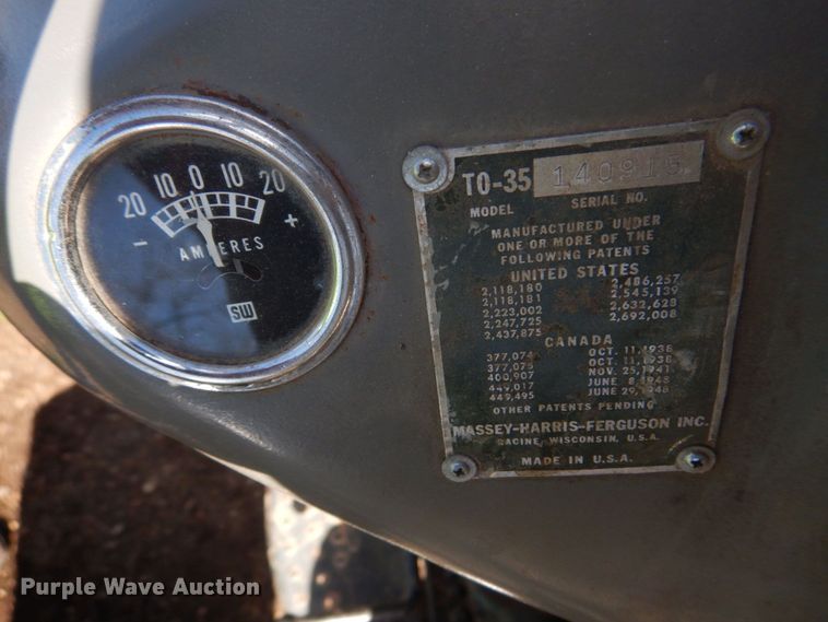 image for item IM9699 Ferguson TO-35  tractor