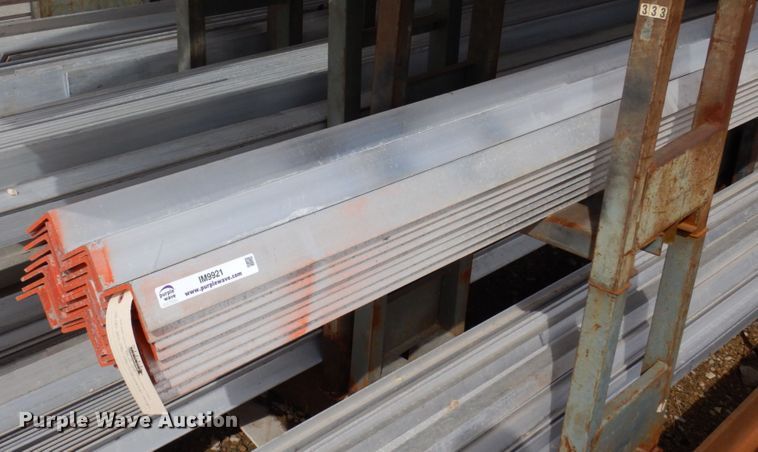 image for item IM9921 (39) pieces of aluminum angle iron
