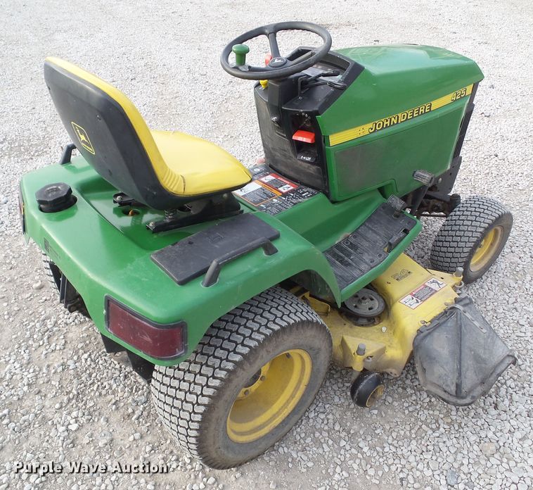 image for item IQ9753 John Deere 425  lawn mower