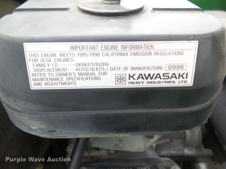 image for item IQ9753 John Deere 425  lawn mower