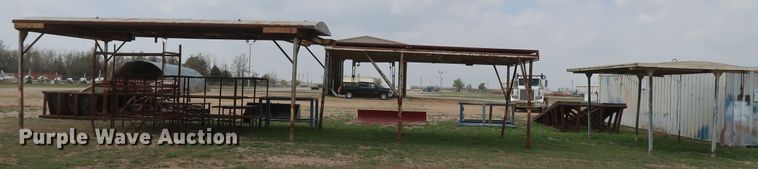 image for item IY9173 (3) metal/steel fabrication canopies