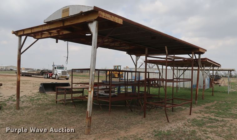 image for item IY9173 (3) metal/steel fabrication canopies