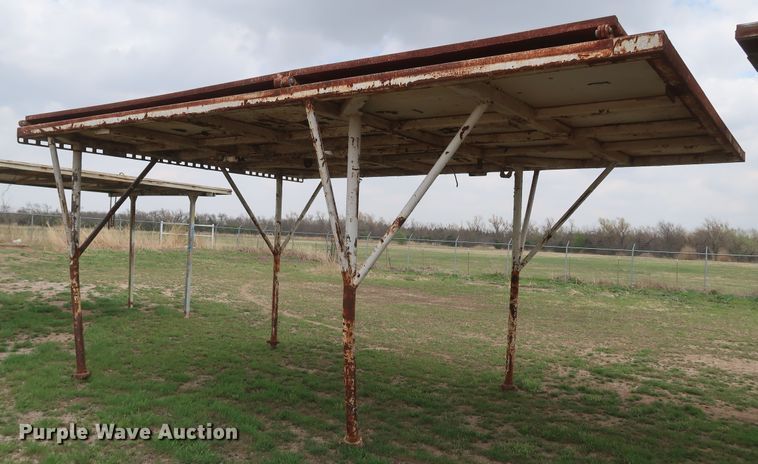 image for item IY9173 (3) metal/steel fabrication canopies