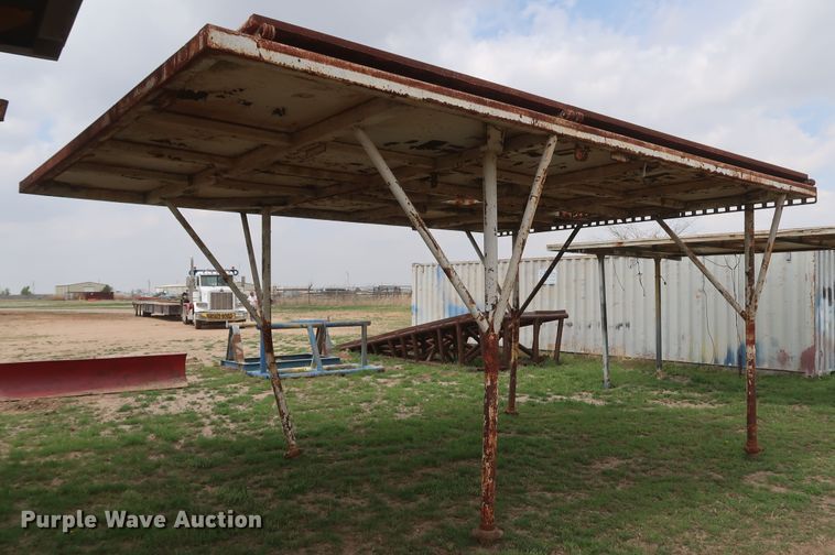 image for item IY9173 (3) metal/steel fabrication canopies