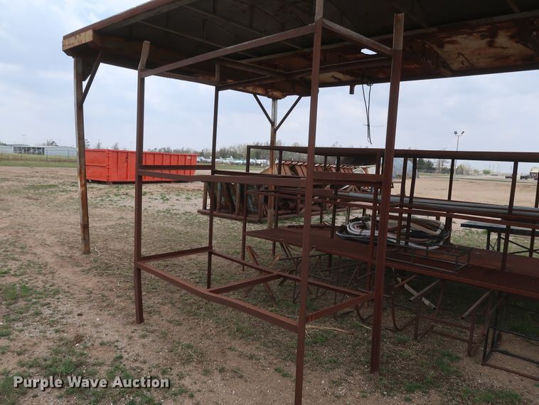 image for item IY9173 (3) metal/steel fabrication canopies