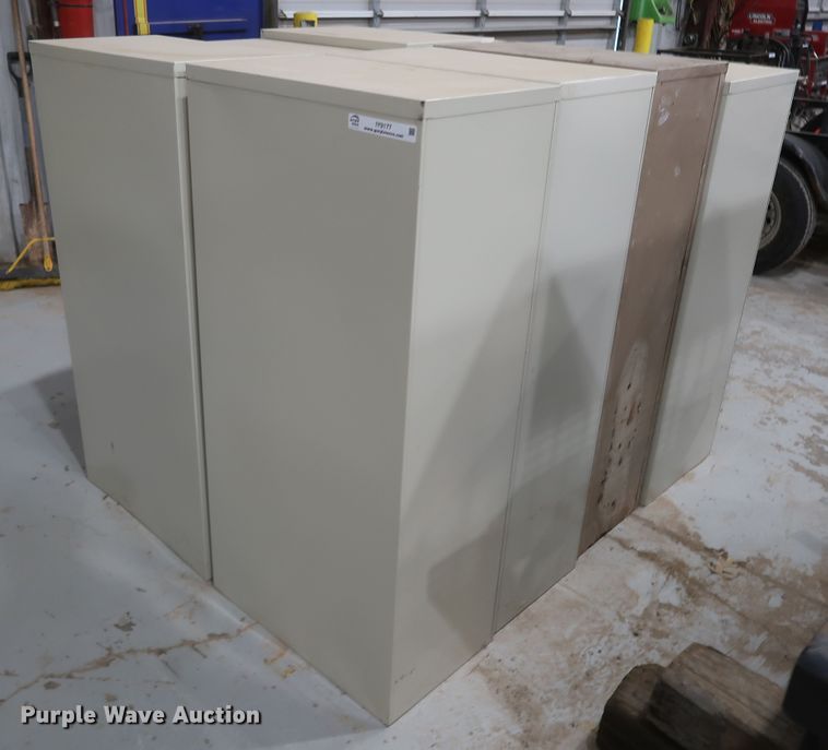 image for item IY9177 (8) vertical file cabinets