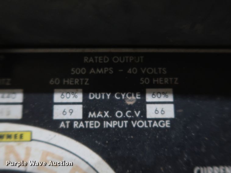 image for item IY9180 Lincoln Idealarc R3R-500  welder