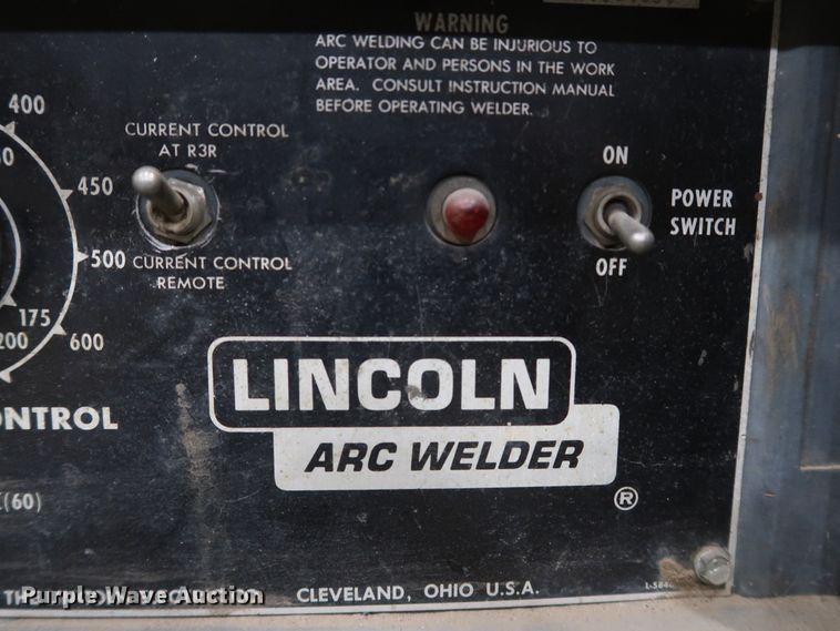 image for item IY9180 Lincoln Idealarc R3R-500  welder