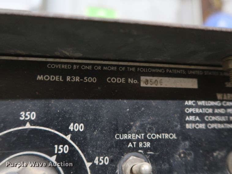 image for item IY9180 Lincoln Idealarc R3R-500  welder