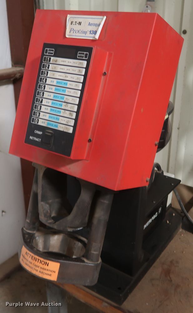 image for item IY9183 Eaton Aeroquip ProCrimp 1380  crimp machine